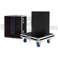 Flight cases 2 loudspeakers <br><strong>D&B M4</strong>